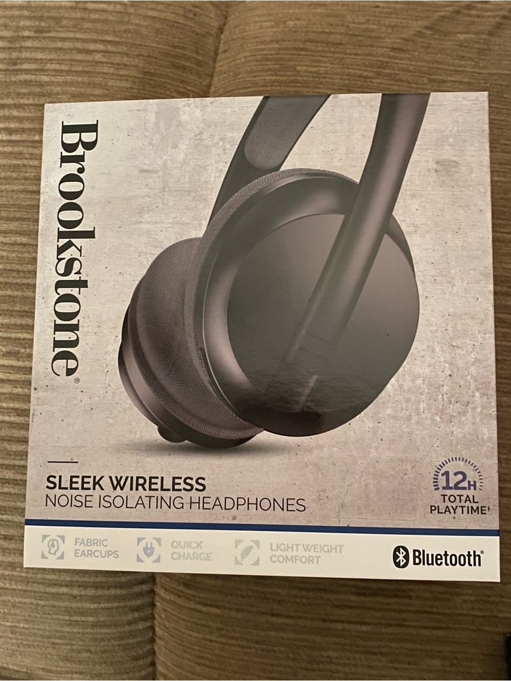 Brookstone On-Ear Bluetooth Headphones - Black